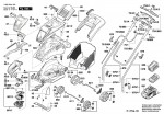 Bosch 3 600 HA4 409 Rotak 370 Li Lawnmower 36 V / Eu Spare Parts